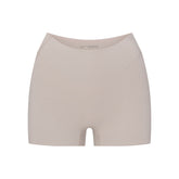 NikeSKIMS STUDIO STRETCH DIPPED 2" SHORT | LINEN LAYS FLAT ON A WHITE BACKGROUND | FLT