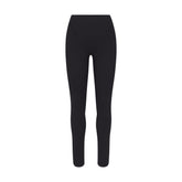 NikeSKIMS MATTE HIGH WAIST CORSET 26" LEGGING | OBSIDIAN LAYS FLAT ON A WHITE BACKGROUND | FLT