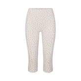 NikeSKIMS MATTE CROP 17" LEGGING | DITSY FLORAL PRINT LAYS FLAT ON A WHITE BACKGROUND | FLT