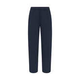 FLEECE LOUNGE MENS CLASSIC STRAIGHT LEG PANT | NAVYFLAT ON A WHITE BACKGROUND | FLT