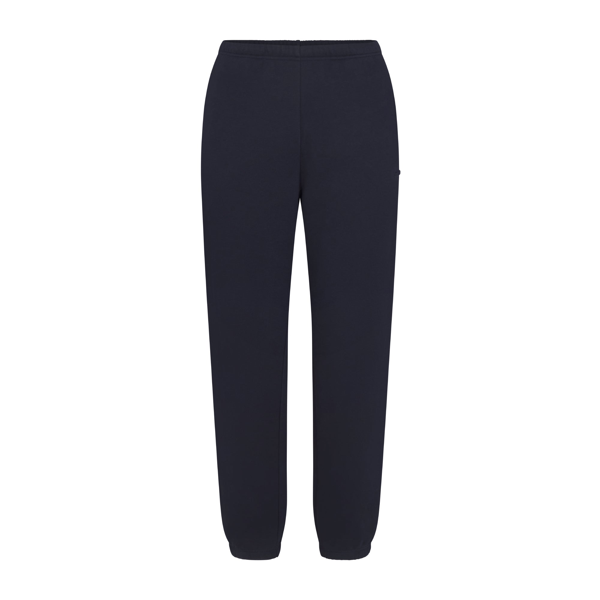 COTTON FLEECE CLASSIC JOGGER | NAVY FLAT ON A WHITE BACKGROUND | FLT