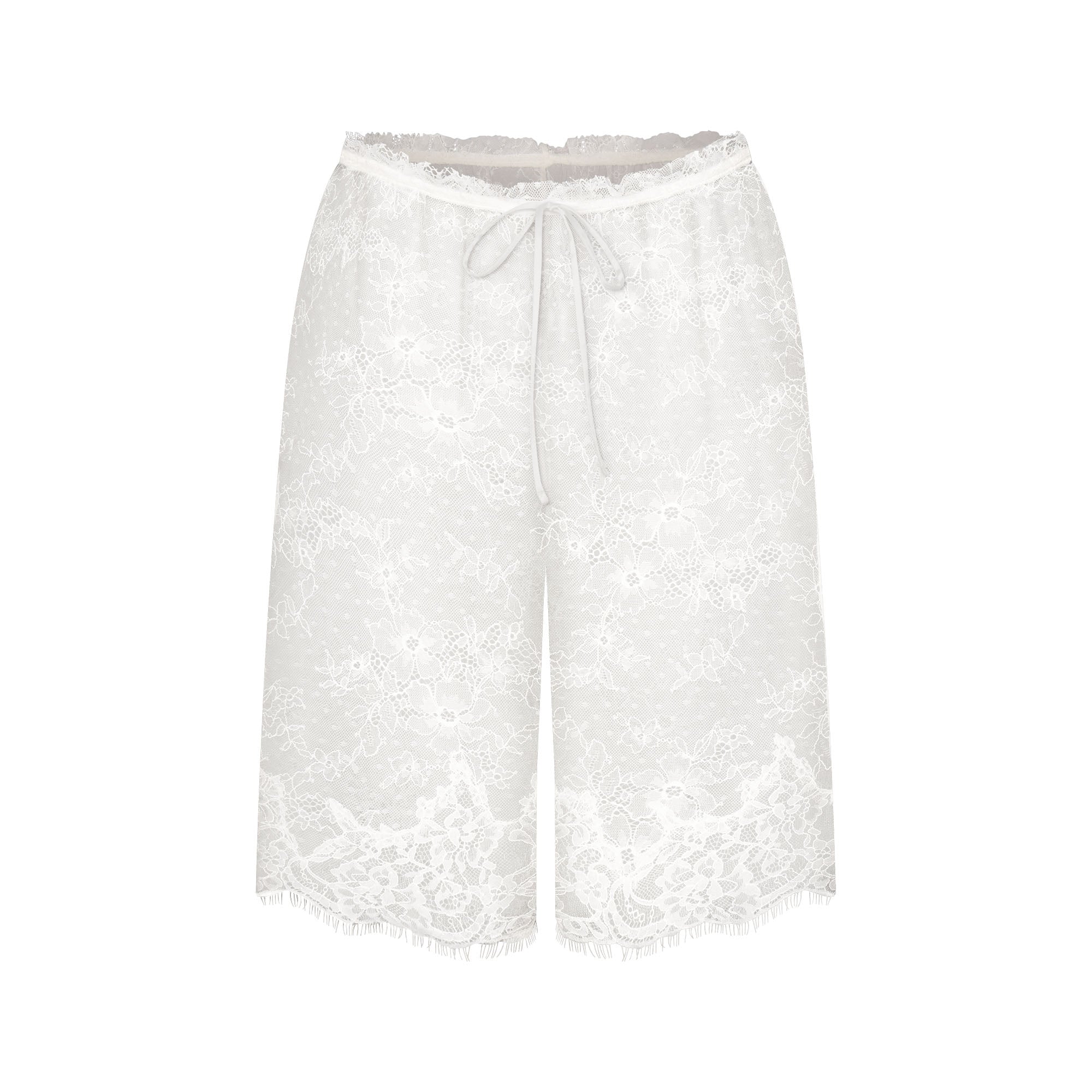ULTRA FINE LACE SHORT | MARBLE FLAT ON A WHITE BACKGROUND | FLT