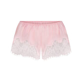 SILK LACE SHORT | PEONY TONAL FLAT ON A WHITE BACKGROUND | FLT