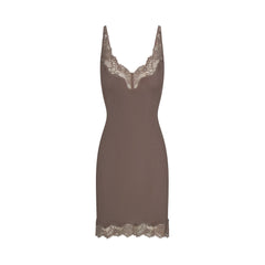 RIB KNIT LACE MINI DRESS | AMETHYST FLAT ON A WHITE BACKGROUND | FLT