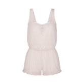 VOILE SLEEP ONESIE | LIGHT LILAC FLAT ON A WHITE BACKGROUND | FLT