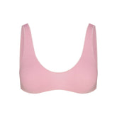 WOOL RIB BRALETTE | HALITE FLAT ON A WHITE BACKGROUND | FLT