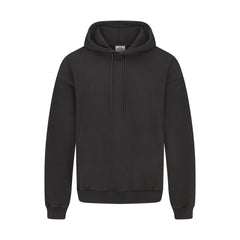 HEAVYWEIGHT FLEECE MENS HOODIE | WASHED ONYX FLAT ON A WHITE BACKGROUND | FLT