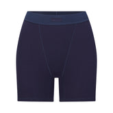 COTTON RIB BOXER | NAVY FLAT ON A WHITE BACKGROUND | FLT