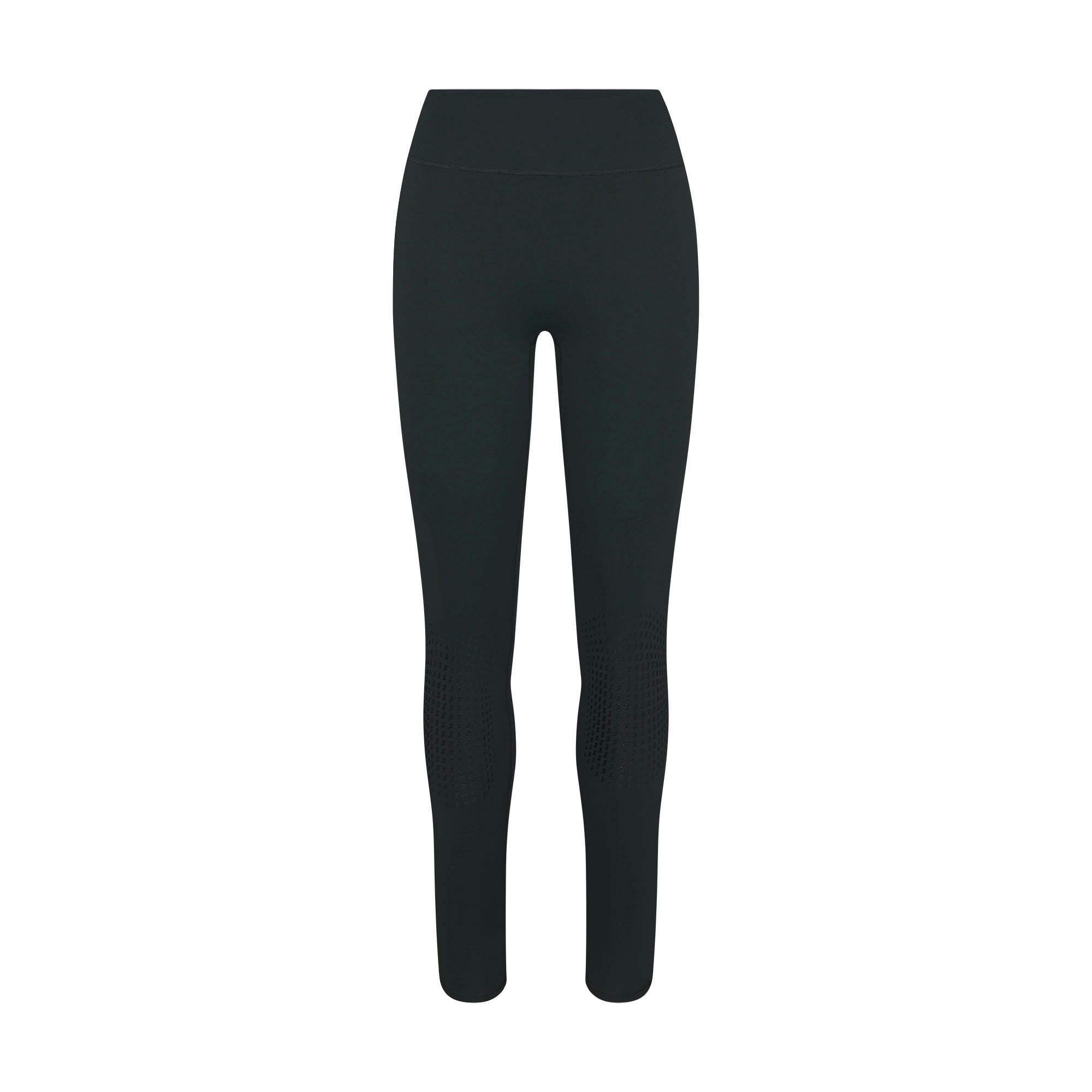 NikeSKIMS MATTE KNEE GRIP 26" LEGGING | DARK TEAL FLAT ON A WHITE BACKGROUND | FLT