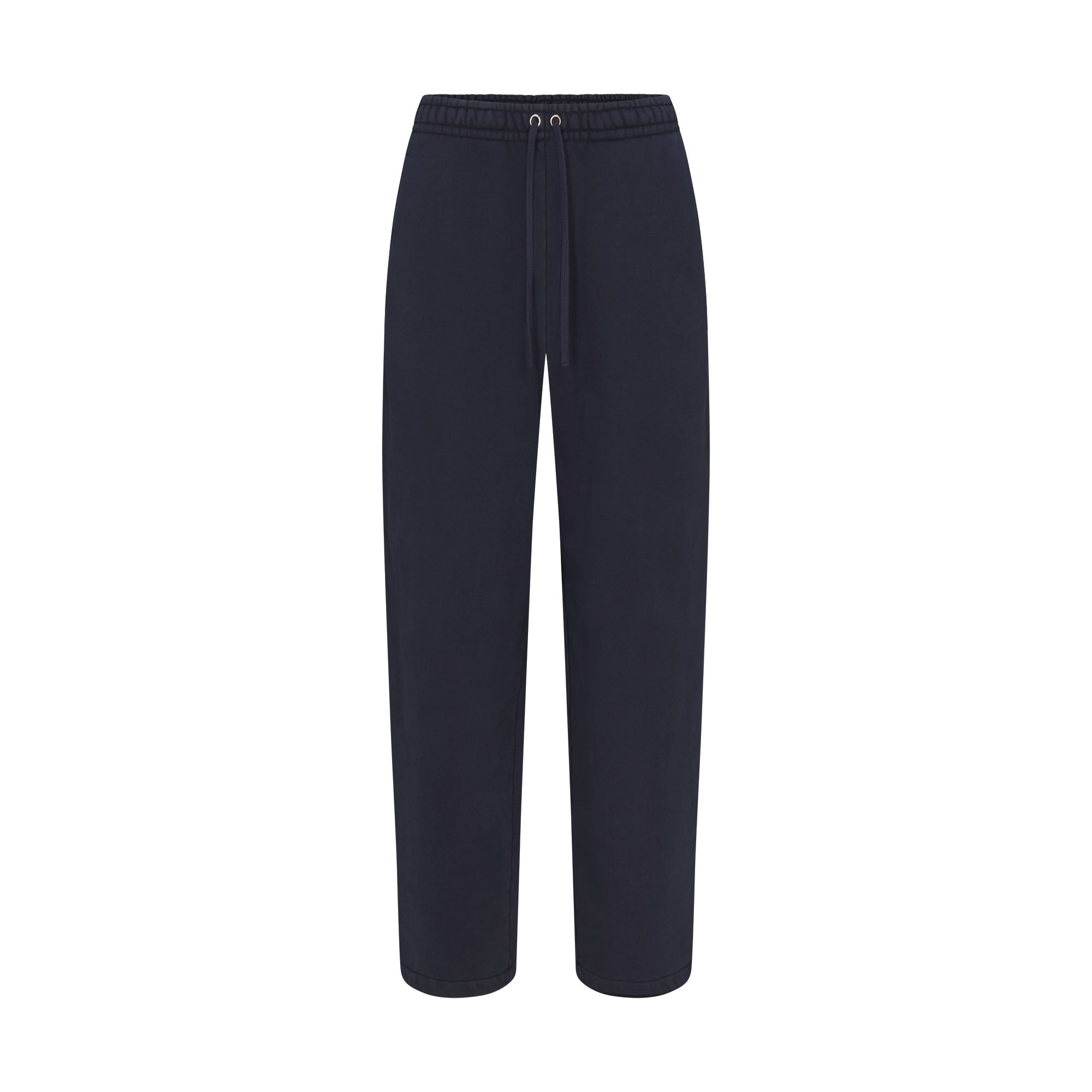 HEAVYWEIGHT FLEECE MENS STRAIGHT LEG PANT | NAVY FLAT ON A WHITE BACKGROUND | FLT
