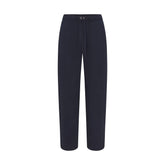 HEAVYWEIGHT FLEECE MENS STRAIGHT LEG PANT | NAVY FLAT ON A WHITE BACKGROUND | FLT