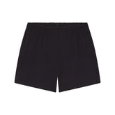 COTTON JERSEY LOOSE SHORT | SOOT FLAT ON A WHITE BACKGROUND | FLT