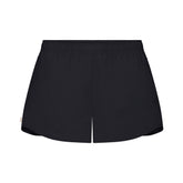 NikeSKIMS WOVEN NYLON 2.5" RUNNER SHORT | OBSIDIAN FLAT ON A WHITE BACKGROUND | FLT