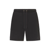HEAVYWEIGHT FLEECE MENS CARGO SHORT | WASHED ONYX FLAT ON A WHITE BACKGROUND | FLT