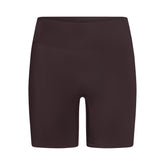 NikeSKIMS SHINE BONDED WAIST 5" BIKER SHORT | PHOENIX FLAT ON A WHITE BACKGROUND | FLT