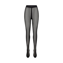HOSIERY SHEER TIGHTS | ONYX FLAT ON A WHITE BACKGROUND | FLT