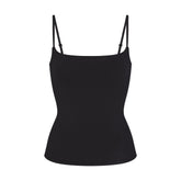 COTTON JERSEY CAMI | SOOT FLAT ON A WHITE BACKGROUND | FLT
