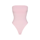 SMOOTH LAYERS STRAPLESS BODYSUIT | PEONY FLAT ON A WHITE BACKGROUND | FLT