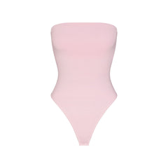 SMOOTH LAYERS STRAPLESS BODYSUIT | PEONY FLAT ON A WHITE BACKGROUND | FLT