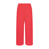 COTTON FLEECE CLASSIC STRAIGHT LEG PANT | WASHED RED FLAT ON A WHITE BACKGROUND | FLT