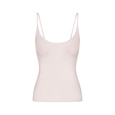 ULTRA FINE MESH CAMI | BARELY PINK FLAT ON A WHITE BACKGROUND | FLT