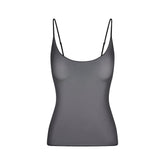 ULTRA FINE MESH CAMI | OBSIDIAN FLAT ON A WHITE BACKGROUND | FLT