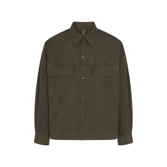 WOVEN MENS RELAXED SHIRT | JUNGLE & LAYS FLAT ON A WHITE BACKGROUND | FLT
