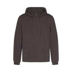 JERSEY LOUNGE MENS HOODIE | ASH (MENS HOODIES, MENS TOPS) LAYS FLAT ON A WHITE BACKGROUND | FLT