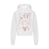 COTTON FLEECE CLASSIC HOODIE | SNOW IN MY BAG FLAT ON A WHITE BACKGROUND | FLT