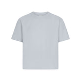 HEAVYWEIGHT COTTON MENS RELAXED CROPPED CREWNECK | ATMOSPHERE FLAT ON A WHITE BACKGROUND | FLT