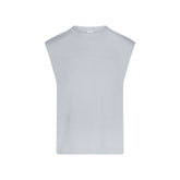 HEAVYWEIGHT COTTON MENS CROPPED TANK | ATMOSPHERE FLAT ON A WHITE BACKGROUND | FLT