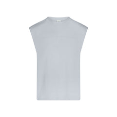 HEAVYWEIGHT COTTON MENS CROPPED TANK | ATMOSPHERE FLAT ON A WHITE BACKGROUND | FLT