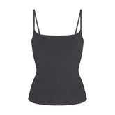 COTTON JERSEY SCOOP NECK CAMI | ASHFLAT ON A WHITE BACKGROUND | FLT