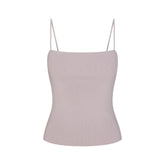 REFINED KNIT CAMI | IRIS MICA FLAT ON A WHITE BACKGROUND | FLT