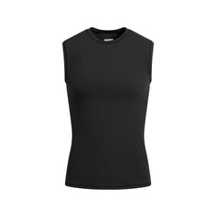FITS EVERYBODY MENS MUSCLE TANK | ONYX FLAT ON A WHITE BACKGROUND | FLT