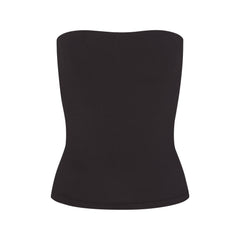 COTTON JERSEY TUBE TOP | SOOT FLAT ON A WHITE BACKGROUND | FLT