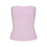 COTTON JERSEY TUBE TOP | SUGAR PLUM FLAT ON A WHITE BACKGROUND | FLT