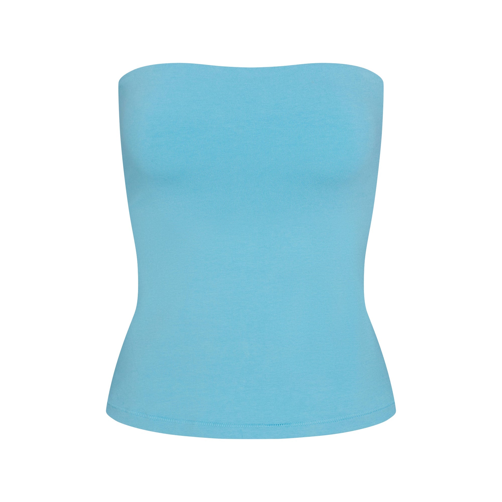 COTTON JERSEY TUBE TOP | WATER LAYS FLAT ON A WHITE BACKGROUND | FLT