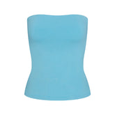 COTTON JERSEY TUBE TOP | WATER LAYS FLAT ON A WHITE BACKGROUND | FLT