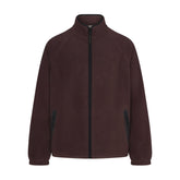 ARCTIC FLEECE MENS ZIP UP JACKET | ESPRESSO FLAT ON A WHITE BACKGROUND | FLT