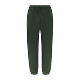 COTTON FLEECE JOGGER | SPRUCE (JOGGERS, BOTTOMS) LAYS FLAT ON A WHITE BACKGROUND