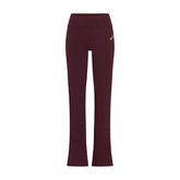 COTTON JERSEY LOGO FOLDOVER PANT | CURRANT & LAYS FLAT ON A WHITE BACKGROUND | FLT