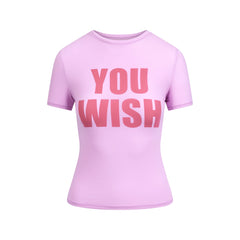 FITS EVERYBODY T-SHIRT | PETAL YOU WISH FLAT ON A WHITE BACKGROUND | FLT