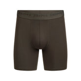 SKIMS STRETCH MENS 5" BOXER BRIEF | LODEN FLAT ON A WHITE BACKGROUND | FLT