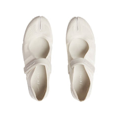 NikeSKIMS FOOTWEAR RIFT MESH | LT BONE/LT BONE-LT OREWOOD BRN ON A MODEL FRONT VIEW | FLT