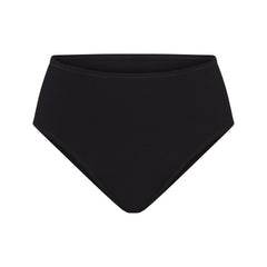 PERIOD PANTIES BRIEF | OBSIDIAN FLAT ON A WHITE BACKGROUND | FLT