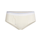 COTTON RIB HIPSTER | MARBLE STRIPE FLAT ON A WHITE BACKGROUND @ | FLT