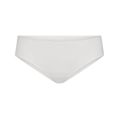 LIGHTWEIGHT COTTON RUCHED BACK HIPSTER | MARBLE TONAL FLAT ON A WHITE BACKGROUND | FLT