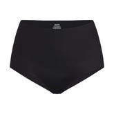 SMOOTHING INTIMATES HIGH-WAISTED BRIEF | ONYX (BRIEFS, PANTIES) LAYS FLAT ON A WHITE BACKGROUND | FLT