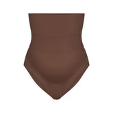 FITS EVERYBODY MATERNITY BANDED HIGH-WAISTED BRIEF | JASPER (BRIEFS, PANTIES) LAYS FLAT ON A WHITE BACKGROUND | FLT